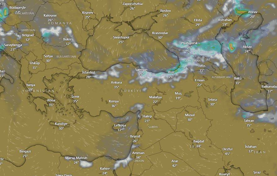 Çok kuvvetli yağış geliyor! Meteoroloji 5 il için yeni uyarı yaptı 16